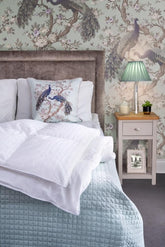 Laura Ashley White Premium Duck Feather and Down Duvet 10.5 Tog